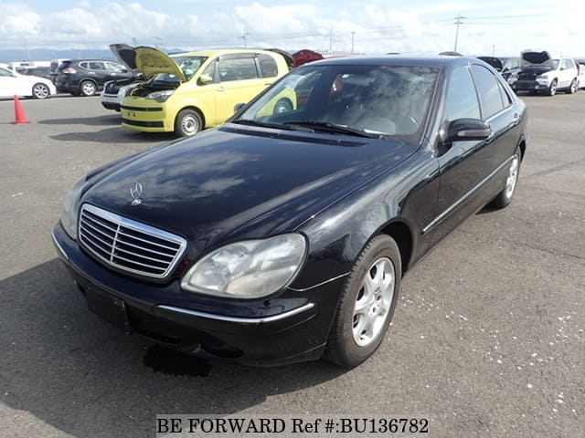 1999 MERCEDES-BENZ S-CLASS S320 black